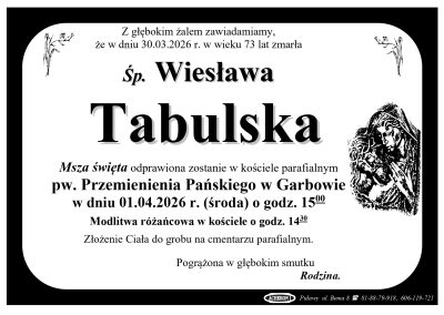 Tabulska Wiesława