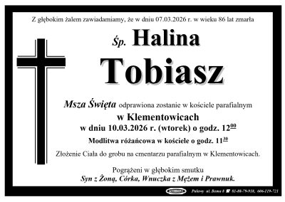 Tobiasz Halina