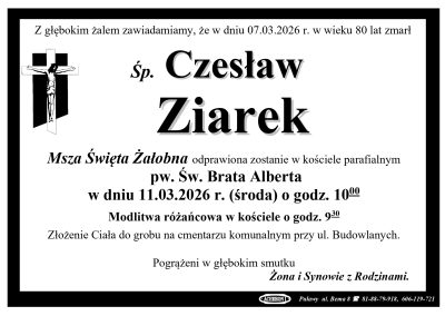 Ziarek Czesław