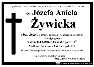 Żywicka Józefa Aniela