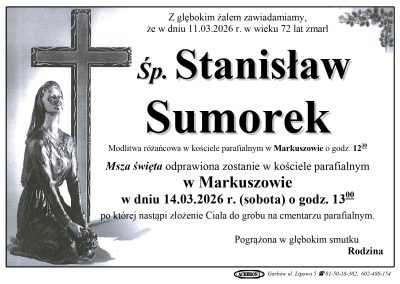 Sumorek Stanisław