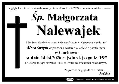 Nalewajek Małgorzata