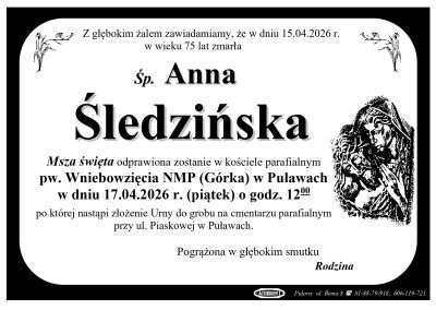 Śledzińska Anna