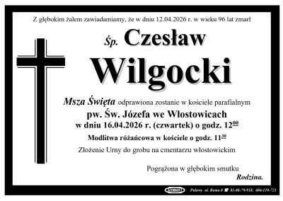 Wilgocki Czesław
