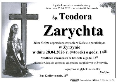 Zarychta Teodora