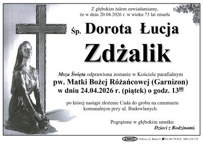 Zdżalik Dorota Łucja