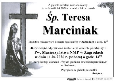 Marciniak Teresa