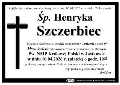 Szczerbiec Henryka