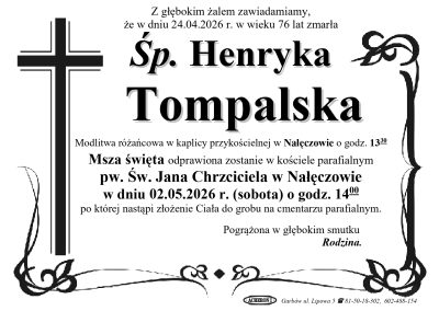 Tompalska Henryka