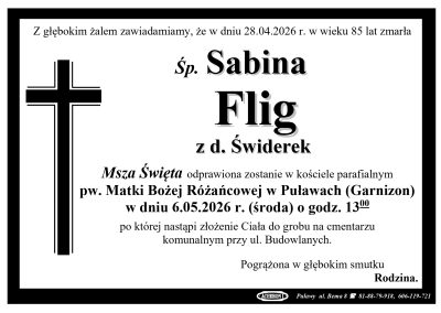 Flig Sabina