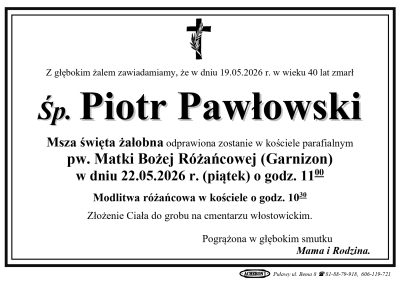 Pawłowski Piotr