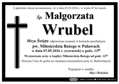 Wrubel Małgorzata