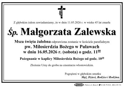 Zalewska Małgorzata