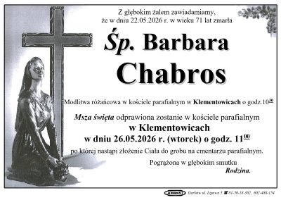Chabros Barbara