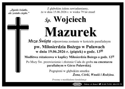 Mazurek Wojciech