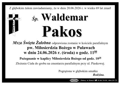 Pakos Waldemar
