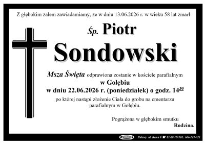 Sondowski Piotr