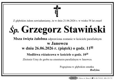 Stawiński Grzegorz