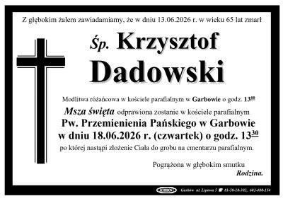Dadowski Krzysztof