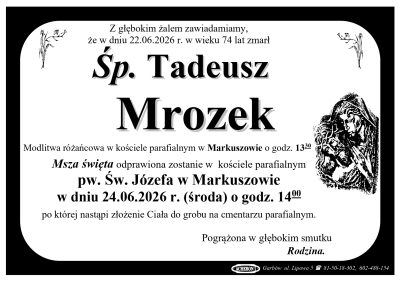 Mrozek Tadeusz
