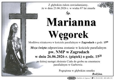 Węgorek Marianna