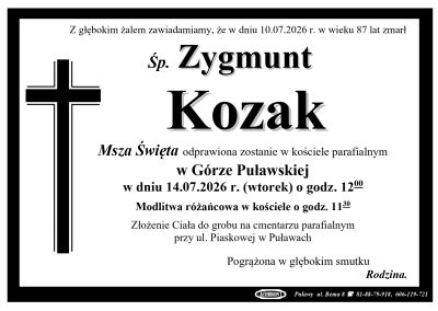 Kozak Zygmunt