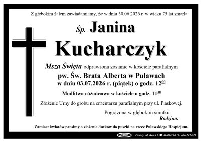 Kucharczyk Janina