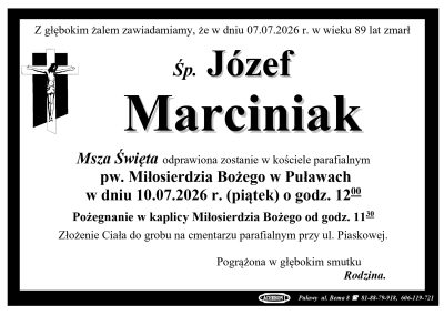 Marciniak Józef