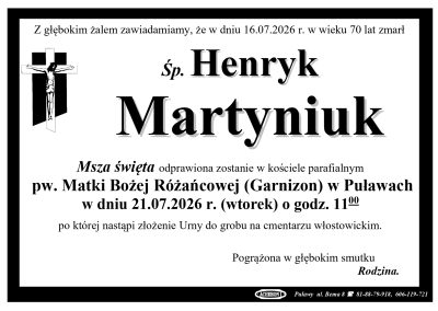 Martyniuk Henryk