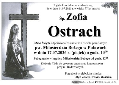 Ostrach Zofia