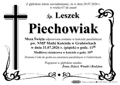Piechowiak Leszek