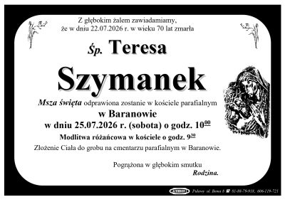 Szymanek Teresa