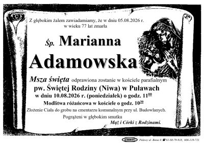 Adamowska Marianna
