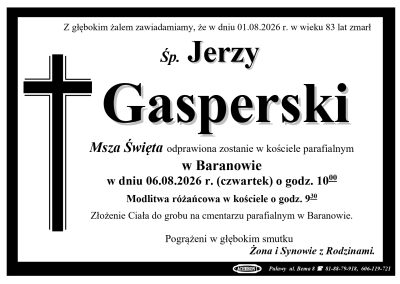 Gasperski Jerzy