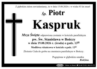 Kaspruk Piotr