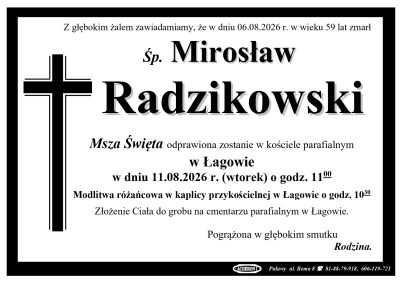 Radzikowski Mirosław
