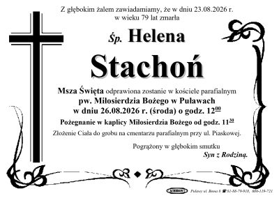 Stachoń Helena