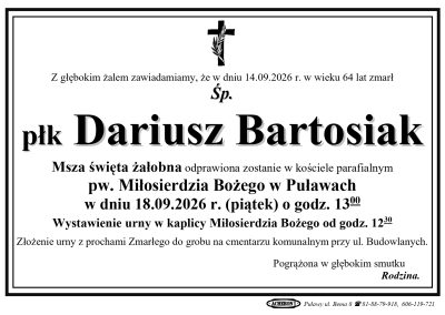Bartosiak Dariusz