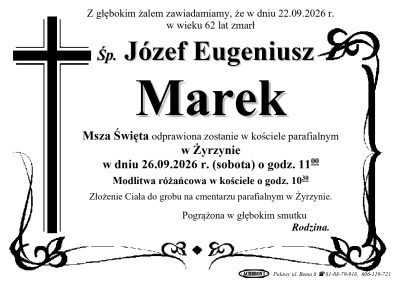 Marek Józef Eugeniusz