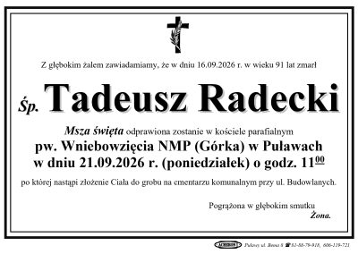 Radecki Tadeusz