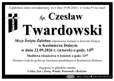 Twardowski Czesław