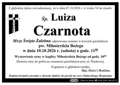 Czarnota Luiza