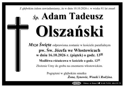 Olszański Adam Tadeusz