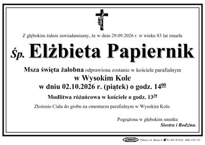 Papiernik Elżbieta