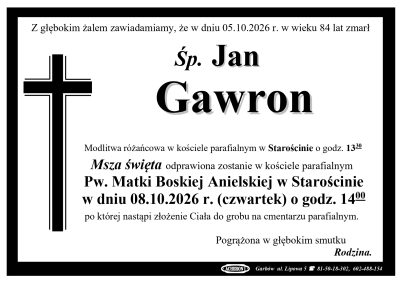 Gawron Jan